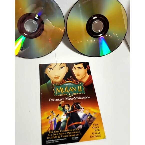 Disney Platinum Edition DVD Lot Lion King Aladdin Mulan w/ Mini Book Beauty Beas - Picture 16 of 16
